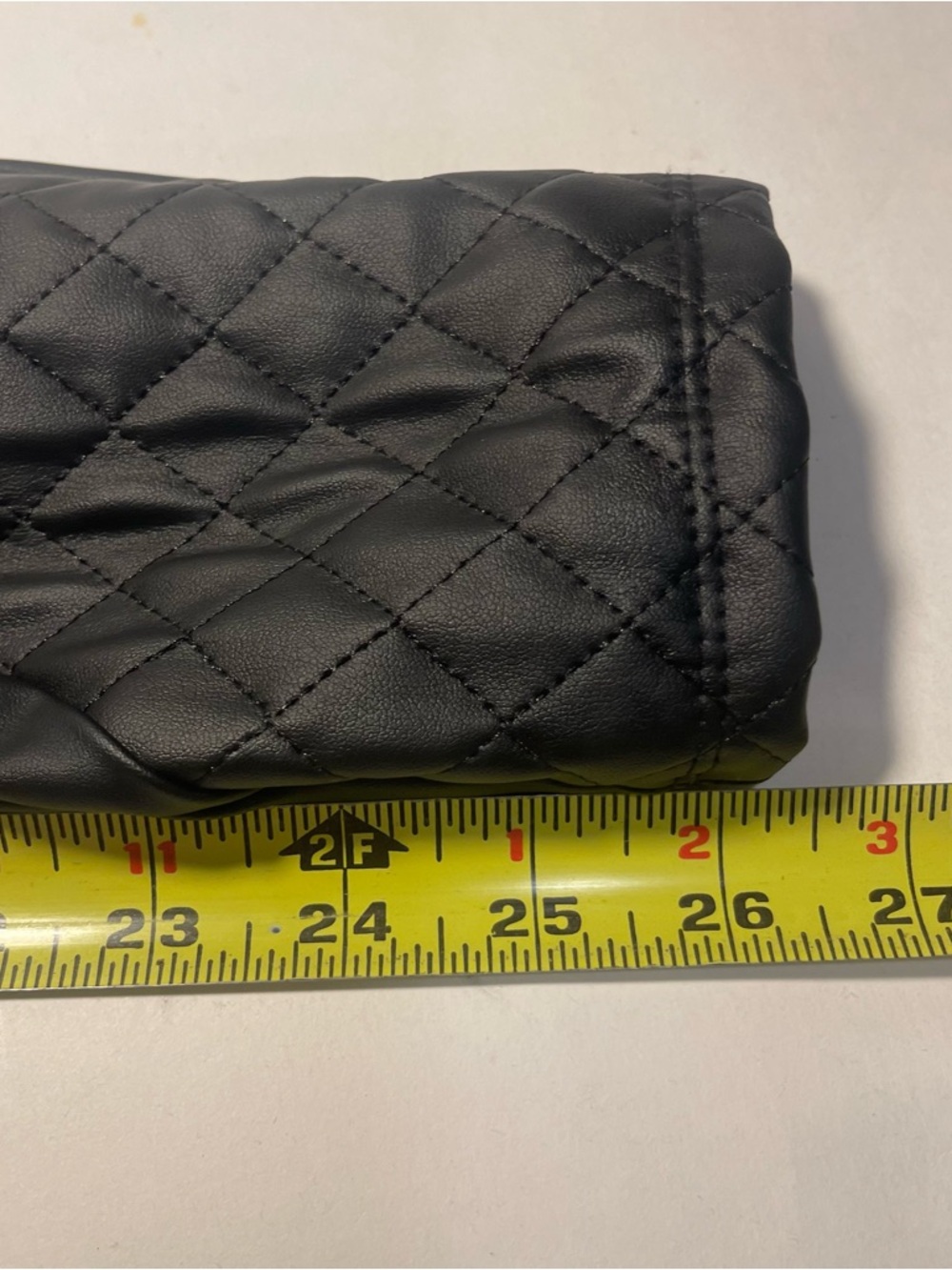 Torrid 0X , L , 12 Black Faux Leather Quilted Moto Style Leggings City, Biker - Picture 6 of 9